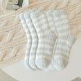 thumbnail image 1 of Hamky Crew Socks for Women,Fuzzy Socks,Warm Christmas Fashion Windproof Printing Mid Tube Socks Long Tube Cotton,Fluffy Socks,Ankle Socks White, 1 of 5
