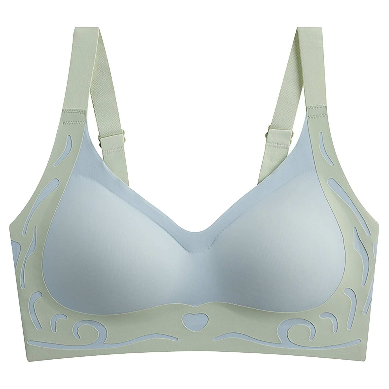 Hamky Seamless Bras Bras for Women Super Gather Bra Soft Comfortable ...