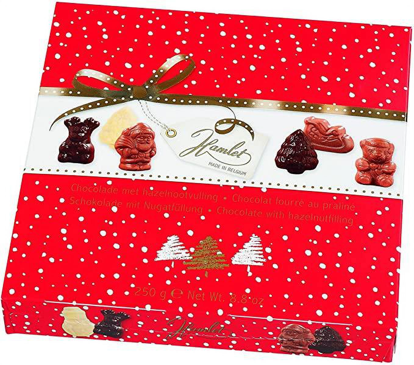 Hamlet Christmas Chocolate Figurines Assortment With Hazelnut Filling