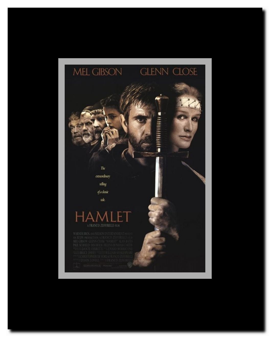 Hamlet Framed Movie Poster