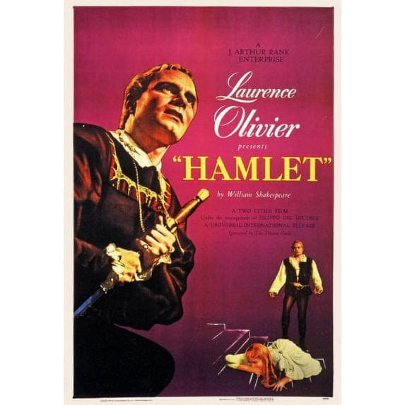 Hamlet Movie Poster Metal Print 12x16 Large Print on Metal 12x16 #105558 Square Adults Best Posters