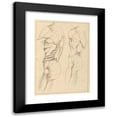 thumbnail image 1 of Hamlet Winstanley 11x14 Black Modern Framed Museum Art Print Titled - Anatomical Studies of a Body (1716), 1 of 5