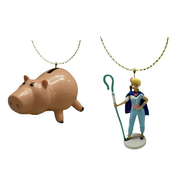 Hamm Pig & Bo Prep Pvc FIGURE ORNAMENT Figurine NEW Ham Charm Woody