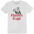 thumbnail image 1 of Hamm's Beer Bear Hamm It Up! Retro Style T-Shirt-Large, 1 of 1