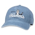 thumbnail image 1 of Hamm's Beer Classic Sascha Bear w/ Logo Washed Style Adjustable Hat, 1 of 6