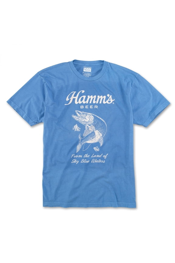 Hamm's Beer From the Land of Sky Blue Waters T-Shirt-Medium