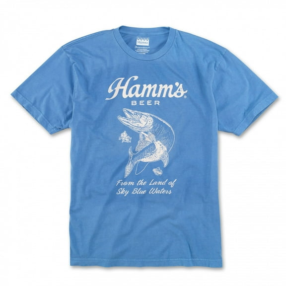 Hamm's Beer From the Land of Sky Blue Waters T-Shirt-XLarge