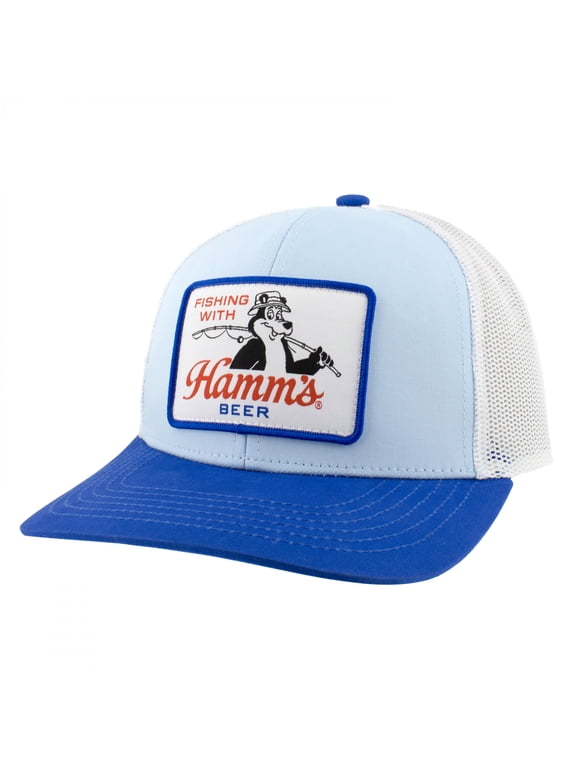 Fishing with Beer Adjustable Hat