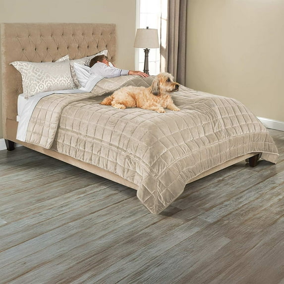 Hammacher Schlemmer Bed Protecting Pet Cover - Storm Blue