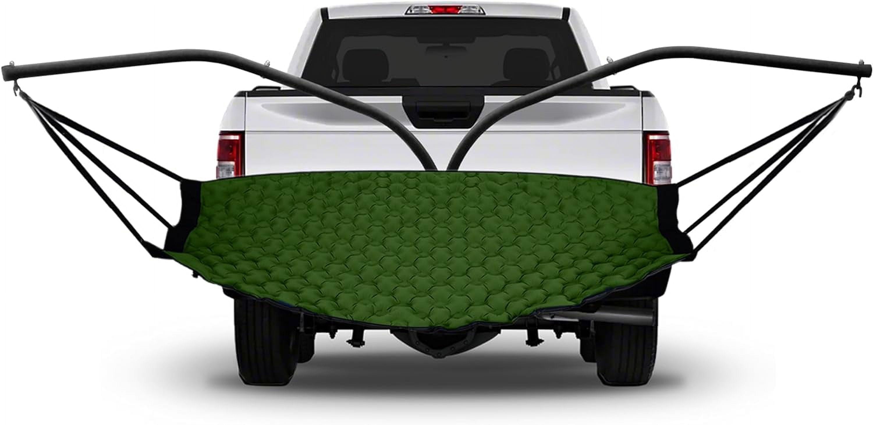 Hammaka Hammock Hitch Stand with Pammock, 2-in-1 Sleeping Pad Camping Hammock (Green Pammock)