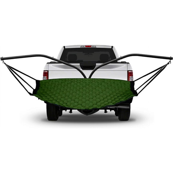 Hammaka Hammock Hitch Stand with Pammock, 2-in-1 Sleeping Pad Camping Hammock (Green Pammock)