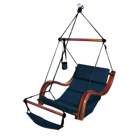 KINGSPOND Deluxe Outdoor Porch Swing Midnight Blue