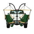 thumbnail image 1 of Hammaka Hammocks Trailer Hitch Stand with Wood Dowels Cradle Chair Combo-Color:Hunter Green, 1 of 2