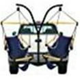 thumbnail image 1 of Hammaka Hammocks Trailer Hitch Stand with Wood Dowels Cradle Chair Combo-Color:Midnight Blue, 1 of 2