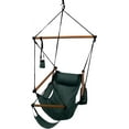 thumbnail image 1 of Hammaka Hanging Hammock Air Chair, Wooden Dowels, Green, 1 of 11