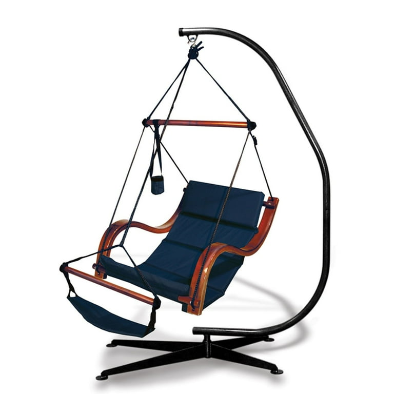 Hammaka Suelo Stand and Jet Black Nami Chair Combo Walmart