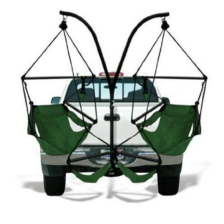 Hammaka Trailer Hitch Stand and Hunter Green Hammaka Chairs Combo