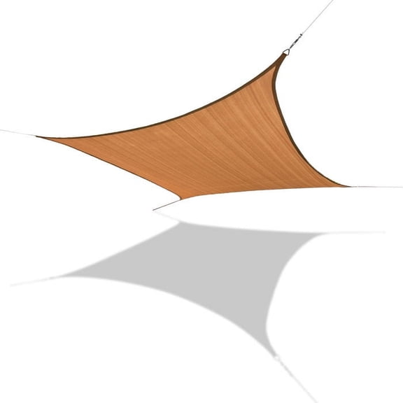 Hammaka Woven Backyard Square Sail Sun Shade