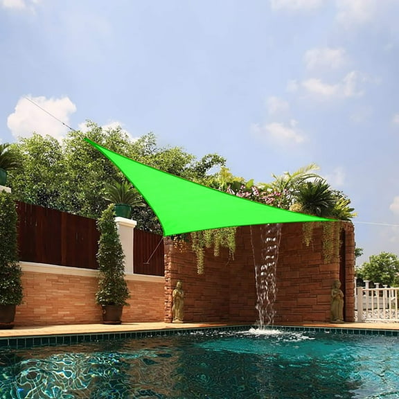 Hammaka Woven Backyard Triangle Sail Sun Shade