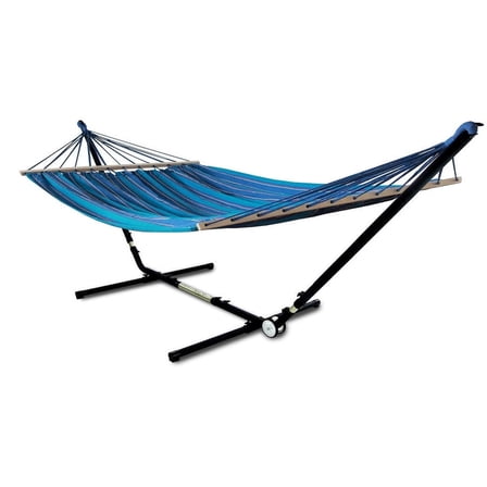 Hammaka Woven Hammock with Adjust to Fit Stand