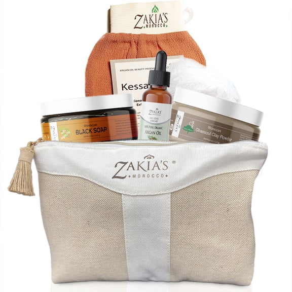 Hammam Home Spa Gift Bag - Argan Oil