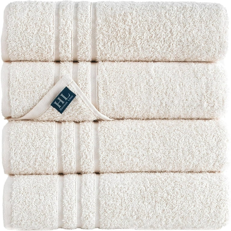 Lane Linen 16 PC Bath Towels Set - 100% Cotton Towels for Bathroom Set, Highly Absorbent Bathroom Towels, Luxury Bath Towel Set, Soft Face Towel, 4