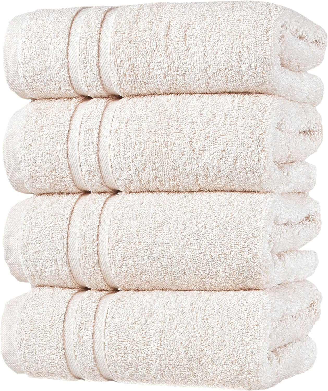COTTON CRAFT Ultra Soft Hand Towel - Set of 6 Pure Cotton Plush Absorbent  Quick Dry Easy Care Bathroom Face Towel - Everyday Luxury Hotel Spa Gym
