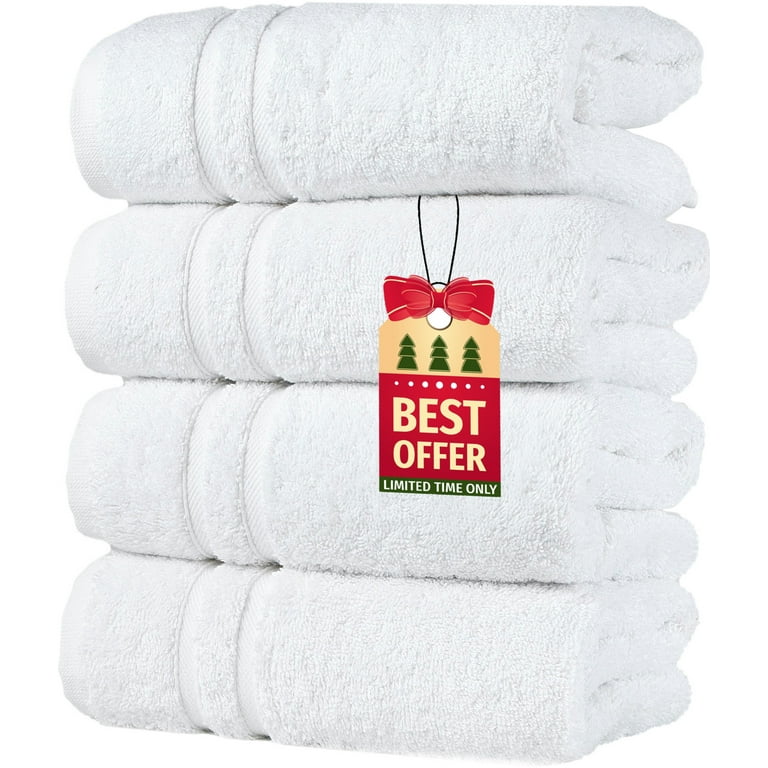 Bathroom Hand Towels, Luxury Natural Cotton