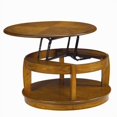 thumbnail image 1 of Hammary Ascend Round Lift Top Cocktail Table in Medium Oak, 1 of 3