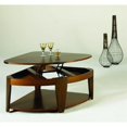 thumbnail image 1 of Hammary Oasis Wedge Lift-Top Cocktail Table in Cherry/Walnut, 1 of 3