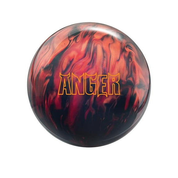Hammer Anger Bowling Ball - Black/Red/Caramel 12lbs