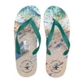 thumbnail image 1 of Hammer Anvil Mens Flip Flops Casual Thong Summer Sandals Comfortable Beach Shoes, 1 of 4