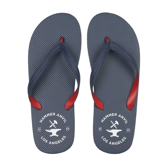 Hammer Anvil Mens Flip Flops Casual Thong Summer Sandals Comfortable Beach Shoes
