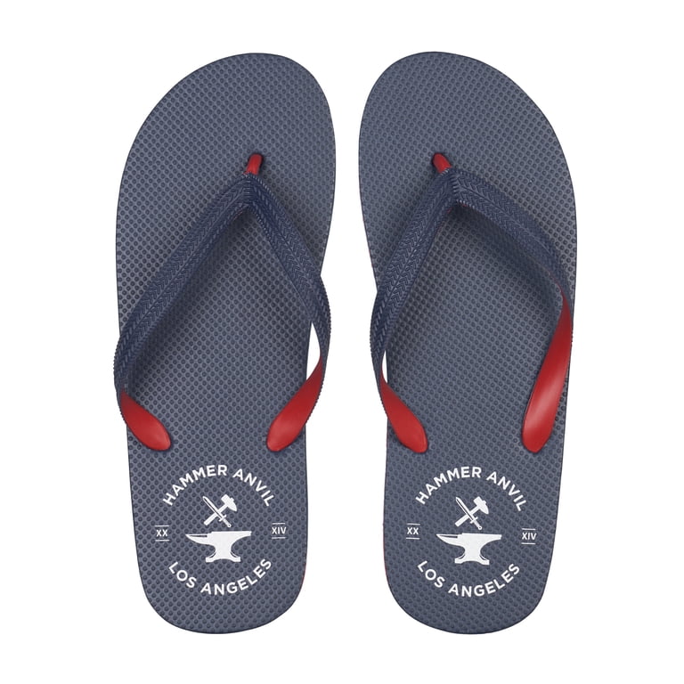 Men\'s Blue Flip-flops Thongs Sandals Durable Comfort Slippers For Casual Alpine Swiss Trey Mens Flip Flops | Cushioned Thong Beach  main image 3