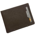 thumbnail image 1 of Hammer Anvil Mens Minimalist Front Pocket Wallet RFID Safe Leather Easy Pull Tab, 1 of 7