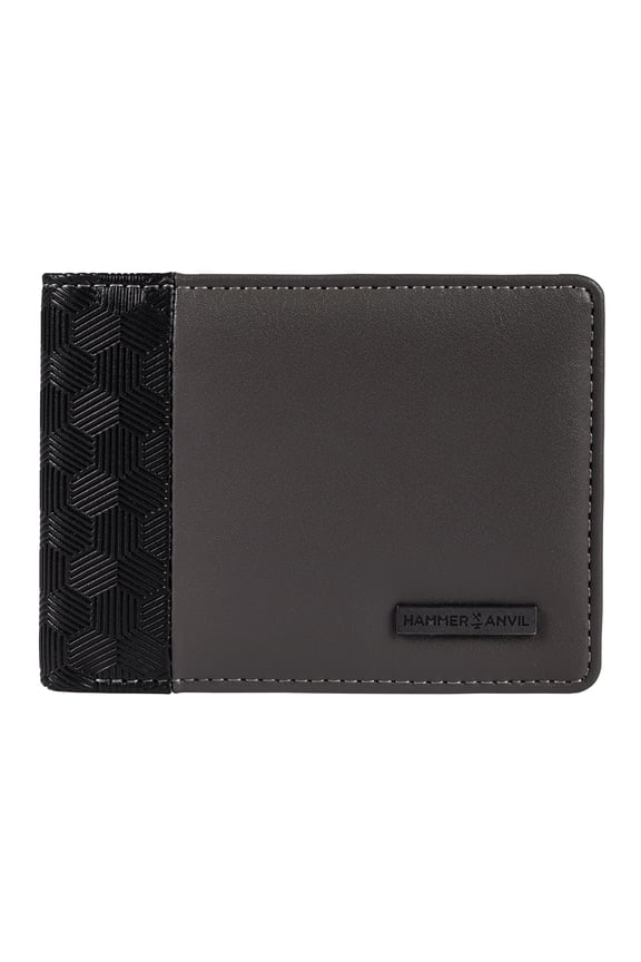 Mens Slimfold Wallet RFID Safe Thin Bifold Front Pocket Wallet