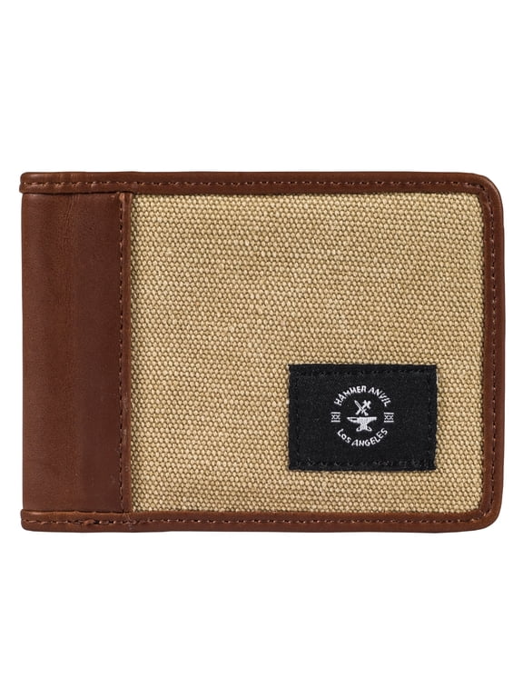 Mens Slimfold Wallet RFID Safe Thin Bifold Front Pocket Wallet