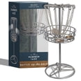 thumbnail image 1 of Hammer & Axe Game Bottle Cap Micro Disc Golf, Silver, 1 of 2
