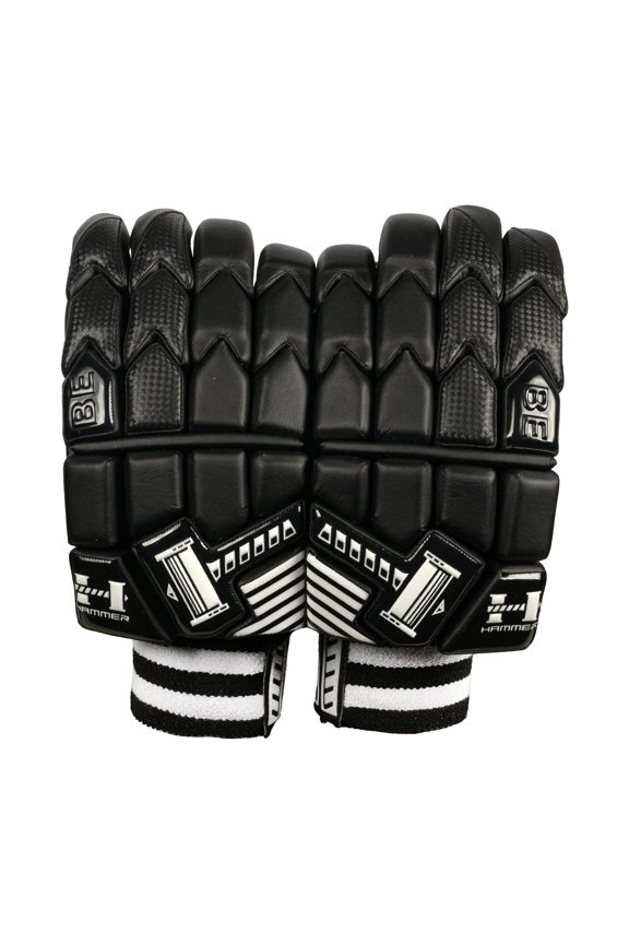 Hammer Black Edition Batting Gloves - Black