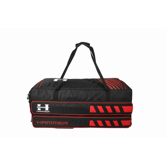 Hammer Black Edition Trolley Wheelie Cricket kit Bag