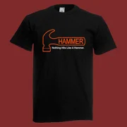 Hammer Bowling Mens Black Size S-5XL