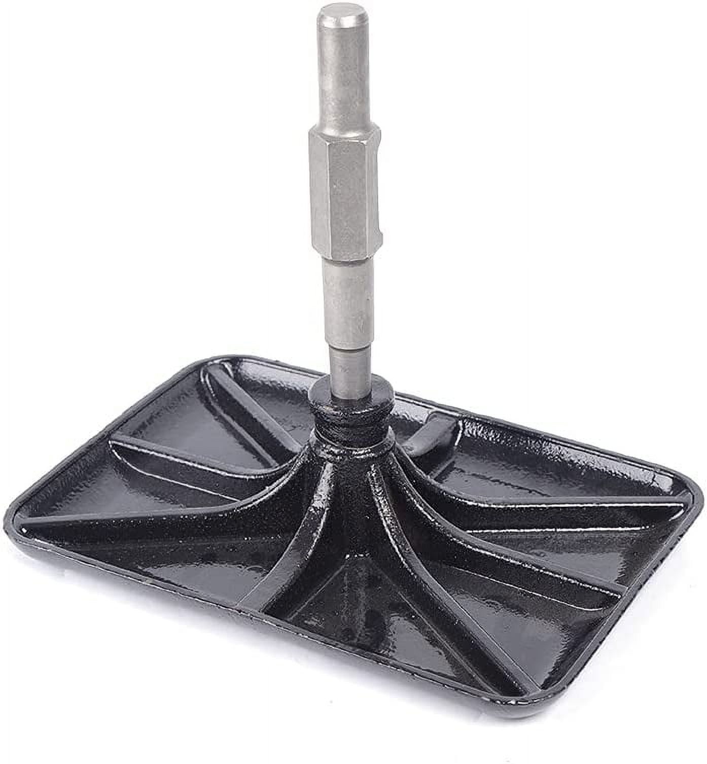 Hammer Compactor Plate, Steel Tamper Rammer Plate for Ground Builder ...