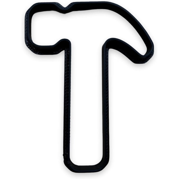Hammer Cookie Cutter with Easy Push Design