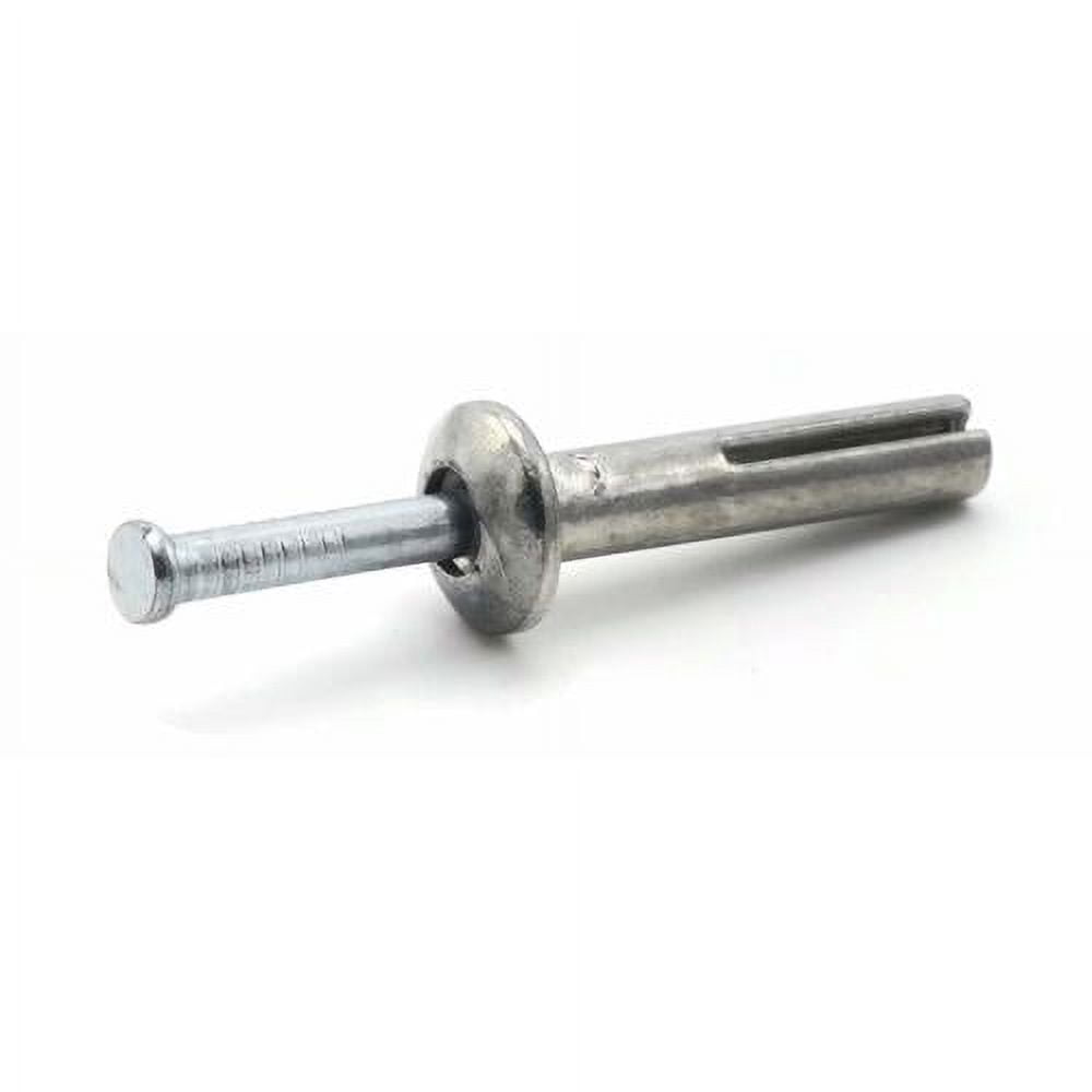 Hammer Drive Pin Anchors In Zinc Plated Steel 1/4" X 1" Qty250