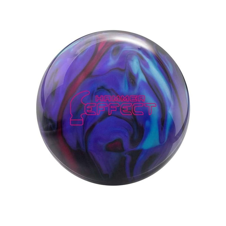 Hammer Bowling Hammer Effect Bowling Ball, Maroon/Blue/Black