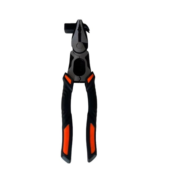 Hammer Head Crimping Stripping Pliers Tool Featuring Goat Head Jaw Design For Electrical Installation And DIY Projects
