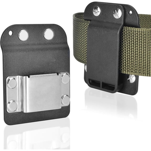 Hammer Holder Loop - Holster Clip on 2" Tool Belt, Belt Hook for Rip Claw Framing, Rock Hammer