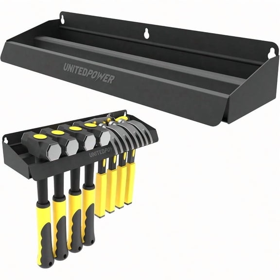 Hammer Holder Wall Mount Storage Rack Organizer For Workshop Shed Garage Home Fit Most Of Hammer Or Small Tools