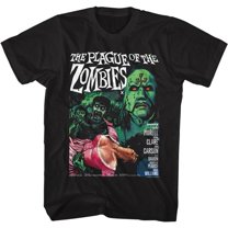 Hammer Horror Plague of the Zombies Black Adult T-Shirt
