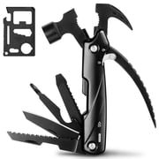 Father's Day Gifts for Men Dad Husband, 12-in-1 Multitool Hammer with Knife, Bottle Opener, Screwdriver, Portable Survival Gear for Camping, Hiking, Outdoor, Home Repair, Cool Gadgets for Men